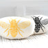 Honeybee Pillow- Black